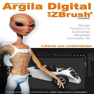 Baixar Argila Digital: ZBrush Completo por Claudio Krsnadeva pdf, epub, eBook