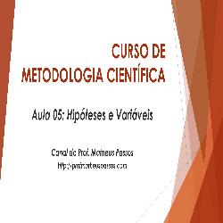 Baixar Curso de Metodologia Científica ? Prof. Matheus Passos pdf, epub, eBook