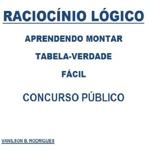Baixar Tabela verdade pdf, epub, eBook