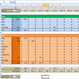 Baixar Planilha Fluxo de Caixa Doméstico ou Empresarial pdf, epub, eBook